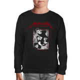 Metallica - Grup Elemanları High Siyah Çocuk Sweatshirt