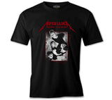 Metallica - Grup Elemanları High Siyah Erkek Tshirt