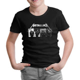 Metallica - Grup Elemanları Wall Siyah Çocuk Tshirt