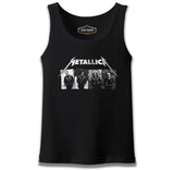 Metallica - Grup Elemanları Wall Siyah Erkek Atlet