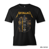 Metallica - Guitar in Sand Black Men's Tshirt