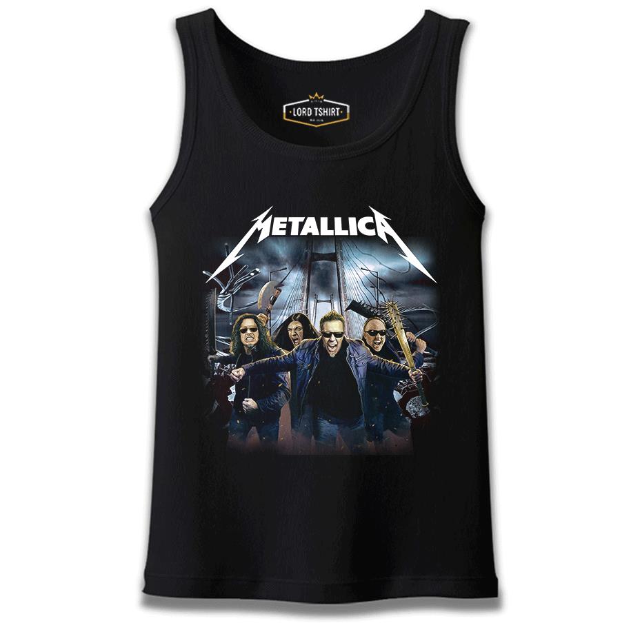 Metallica - İstanbul Siyah Erkek Atlet