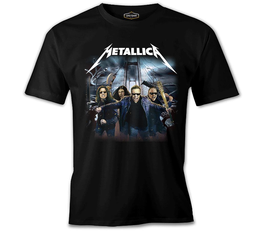 Metallica - İstanbul Siyah Erkek Tshirt