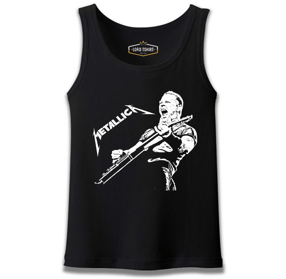 Metallica - James Band Siyah Erkek Atlet