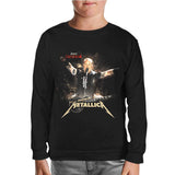 Metallica - James Concert Black Kids Sweatshirt