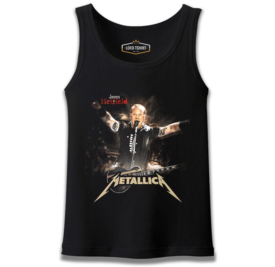 Metallica - James Concert Siyah Erkek Atlet