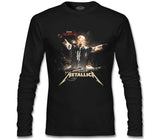 Metallica - James Concert Black Men's Sweatshirt