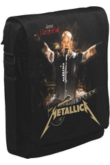 Metallica - James Concert Unisex Siyah Postacı Çanta