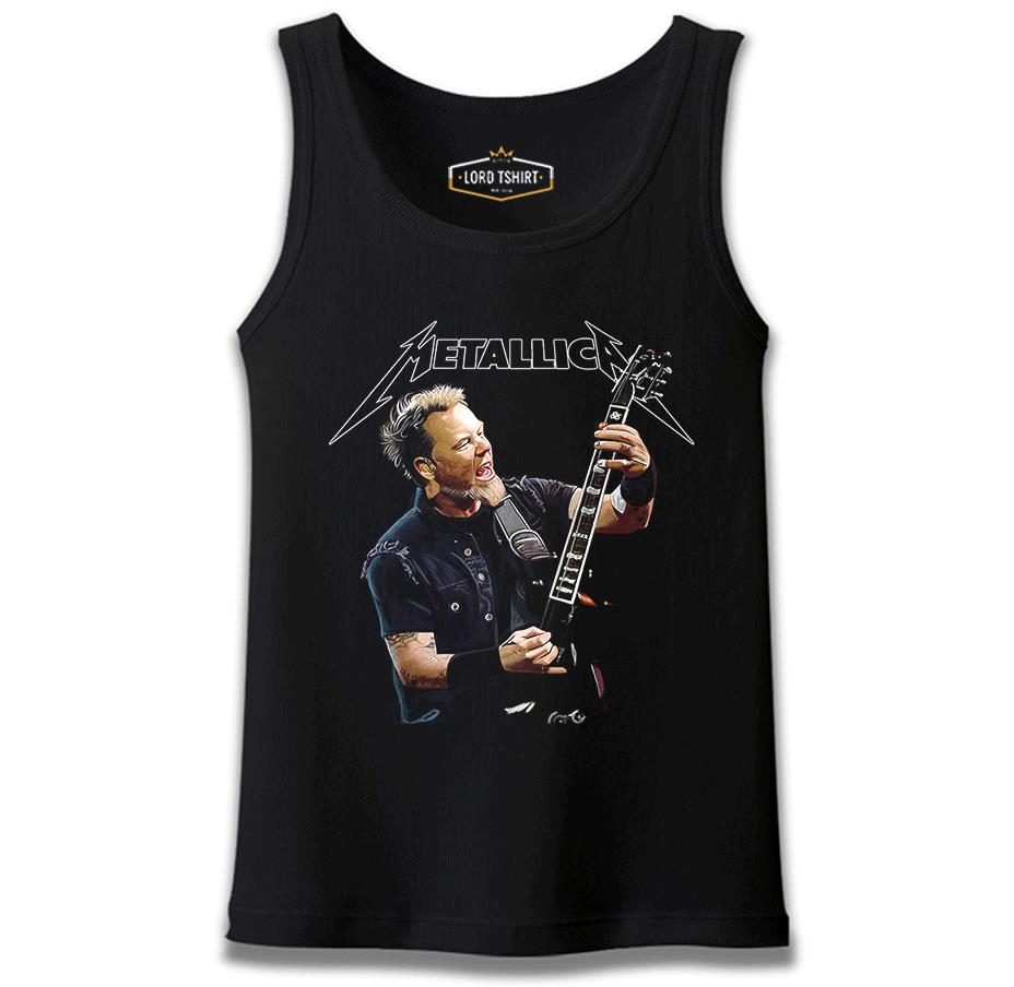 Metallica - James Guitar Siyah Erkek Atlet