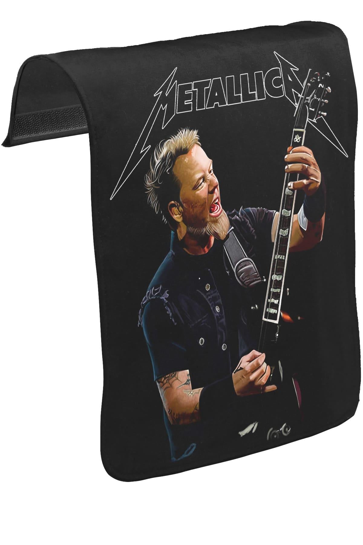 Metallica - James Guitar Unisex Black Snap-On Messenger Bag Cover CK-115 