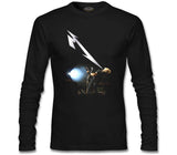 Metallica - James Light Black Men's Sweatshirt