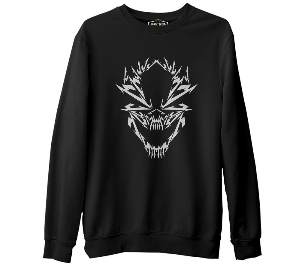Metallica - James M  Siyah Erkek Kalın Sweatshirt