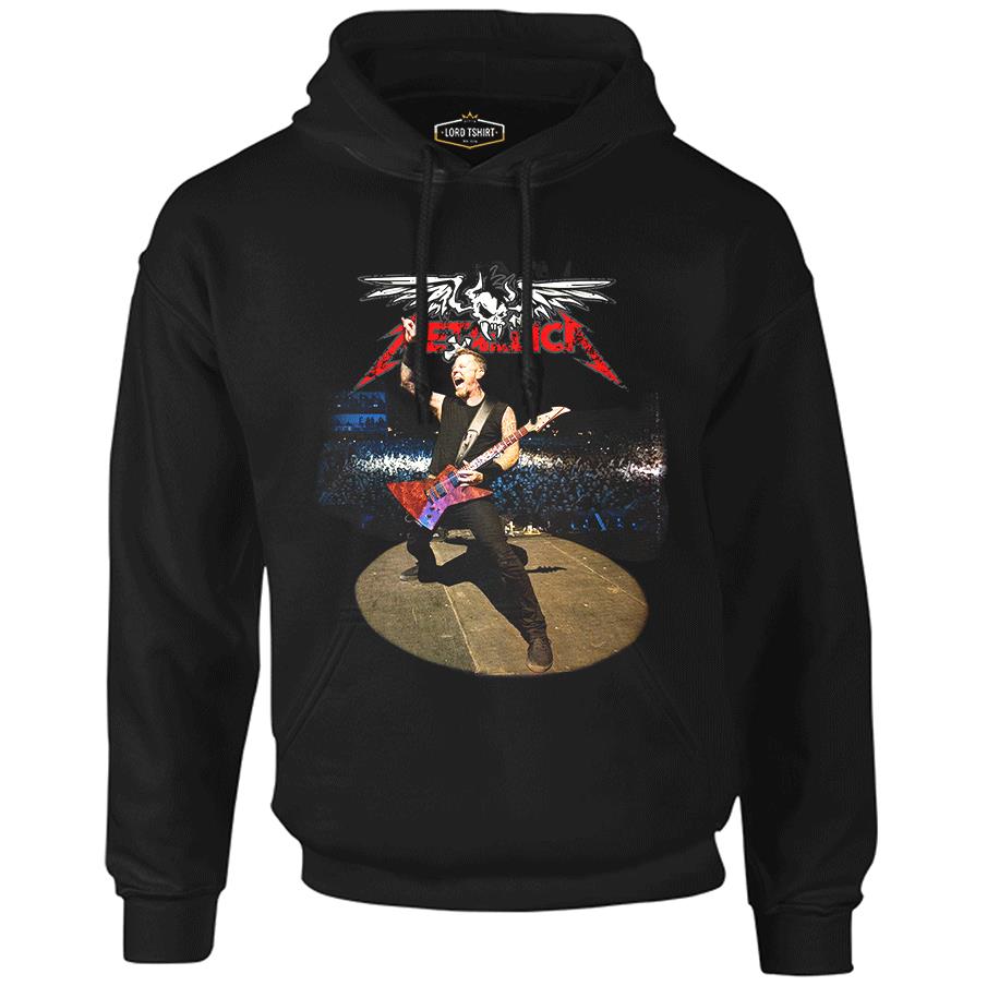 Metallica - James Black Men's Zipperless Hoodie