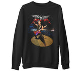 Metallica - James  Siyah Erkek Kalın Sweatshirt