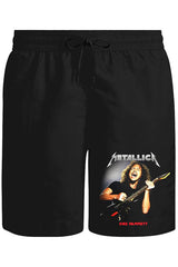 Metallica - Kirk Hammett Unisex Siyah Şort