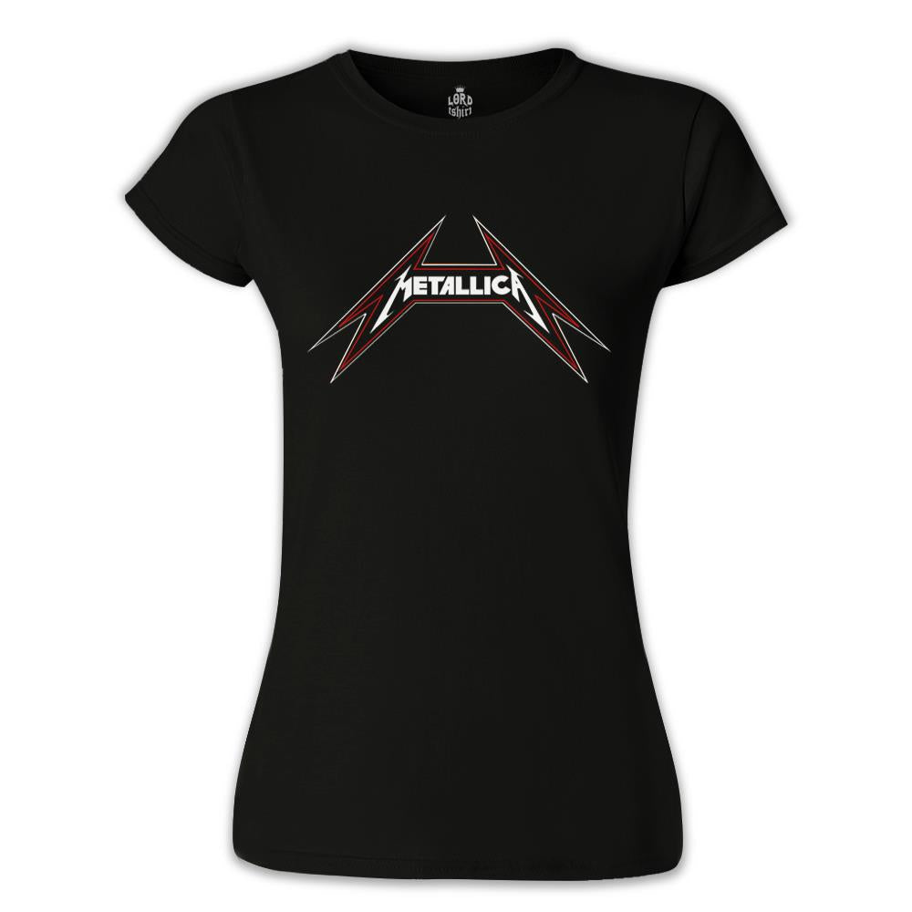 Metallica - Logo Black Women's Tshirt – Lord Tshirt