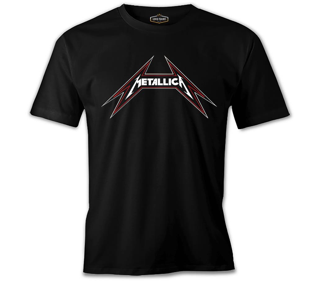 Metallica - Logo Siyah Erkek Tshirt