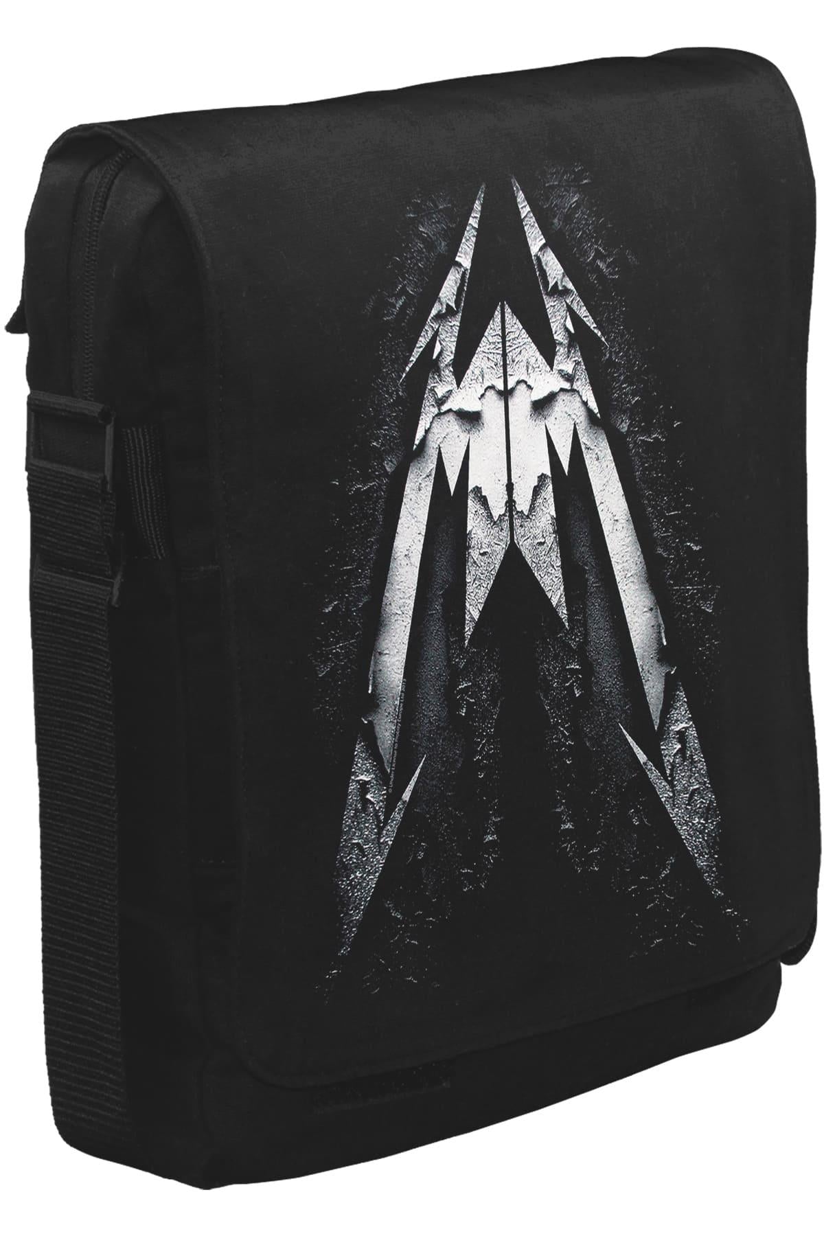 Metallica Logo Unisex Siyah Postacı Çanta