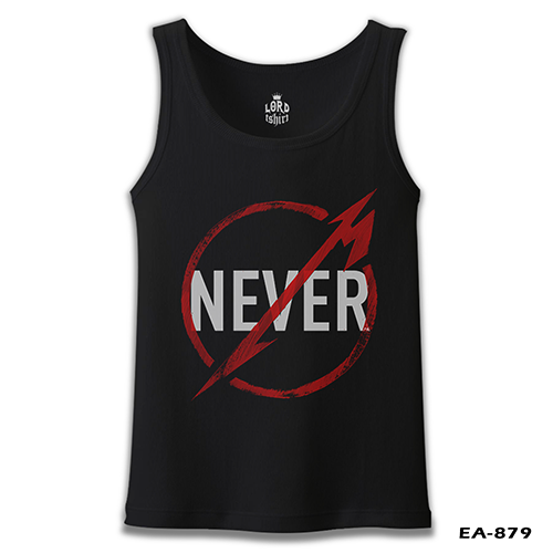 Metallica - Never Logo Black Men's Undershirt