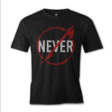 Metallica - Never Logo Black Men's Tshirt