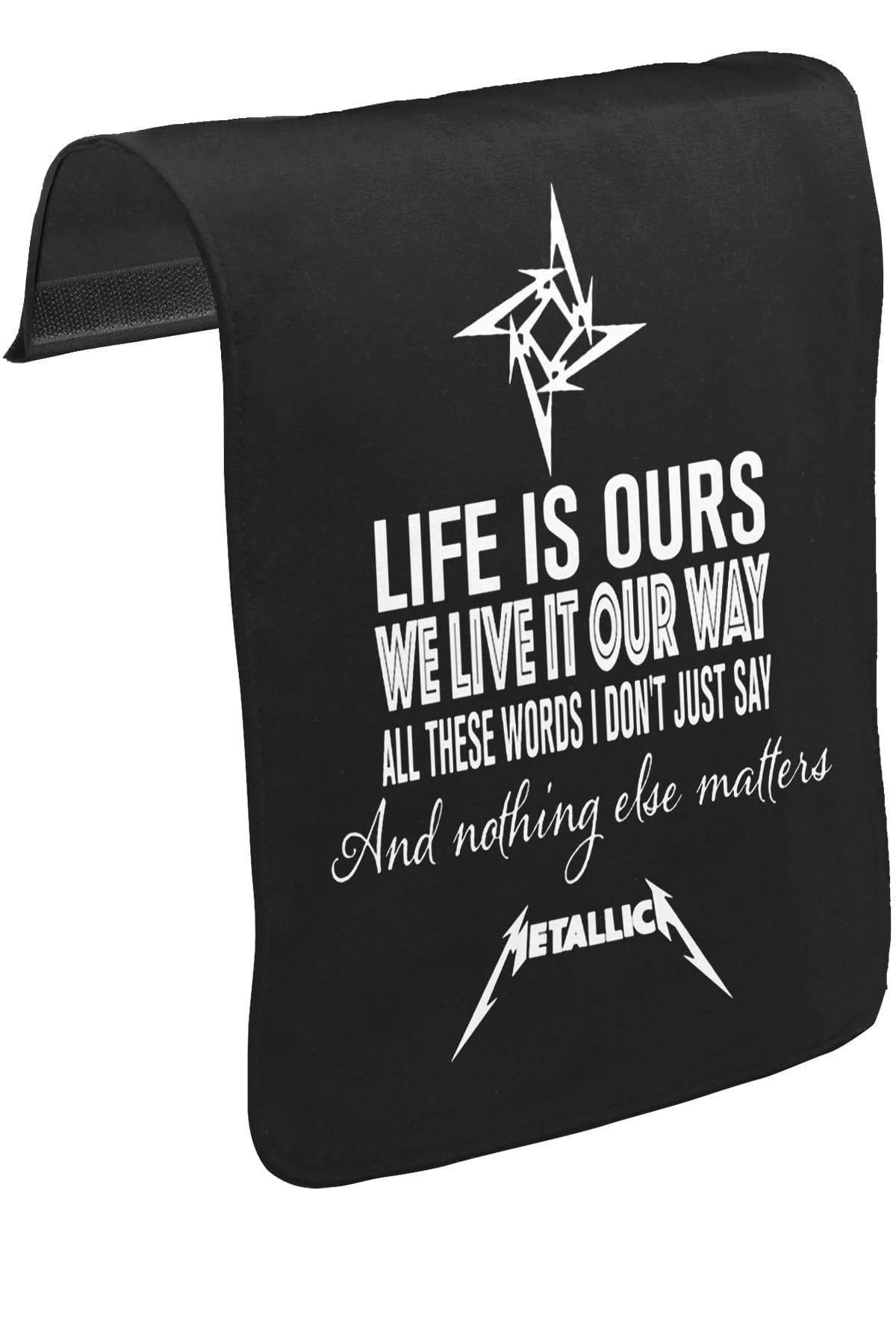 Metallica - Nothing Else Matters Unisex Black Snap-On Messenger Bag Cover CK-1219 