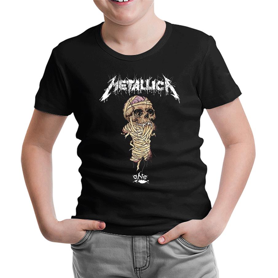 Metallica - One Siyah Çocuk Tshirt