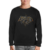 Metallica - Saw Blade Siyah Çocuk Sweatshirt