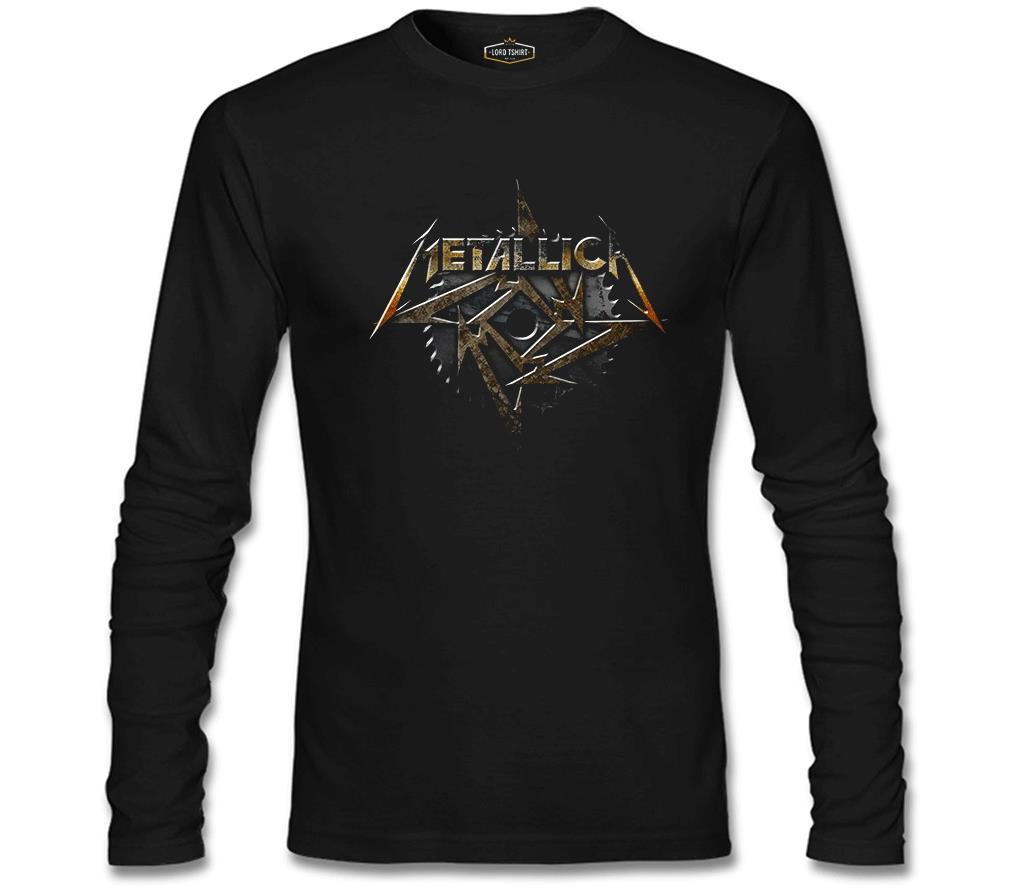 Metallica - Saw Blade Black Men's Sweatshirt