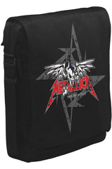 Metallica - Seek and Destroy Logo Unisex Siyah Postacı Çanta