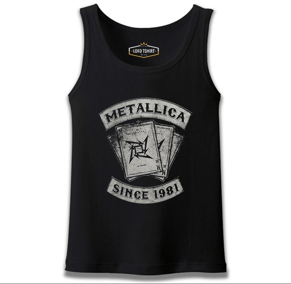 Metallica - Since 1981 Siyah Erkek Atlet