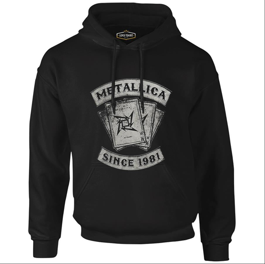 Metallica - Since 1981 Black Men's Zipperless Hoodie