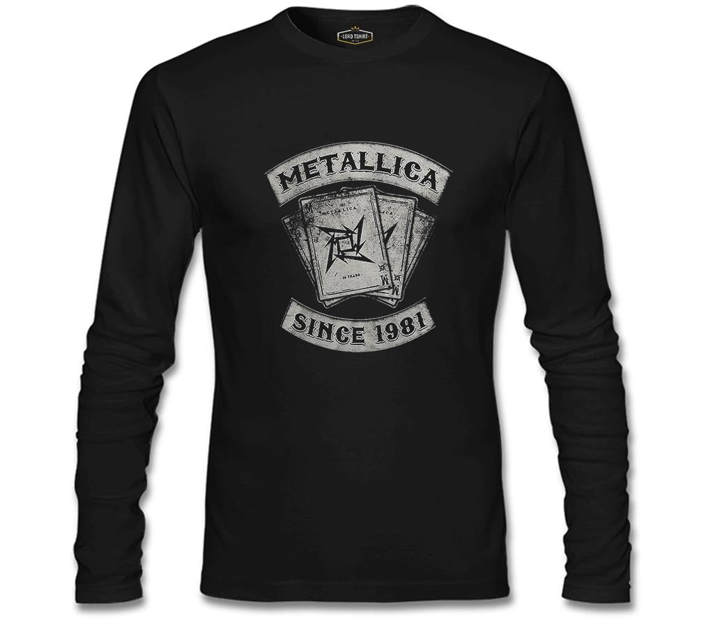 Metallica - Since 1981 Black Men's Sweatshirt