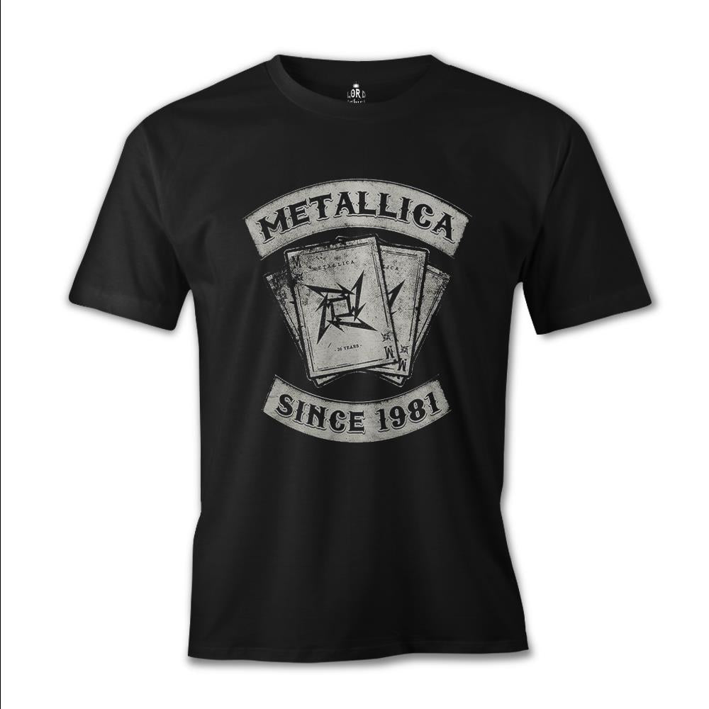 Metallica - Since 1981 Black Men's Tshirt