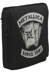 Metallica - Since 1981 Unisex Siyah Postacı Çanta