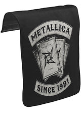 Metallica - Since 1981 Unisex Siyah Tak-Çıkar Postacı Çanta Kapağı CK-1217