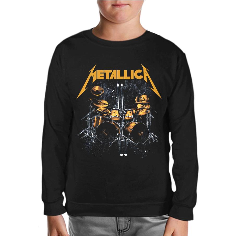 Metallica - Sticks Black Kids Sweatshirt