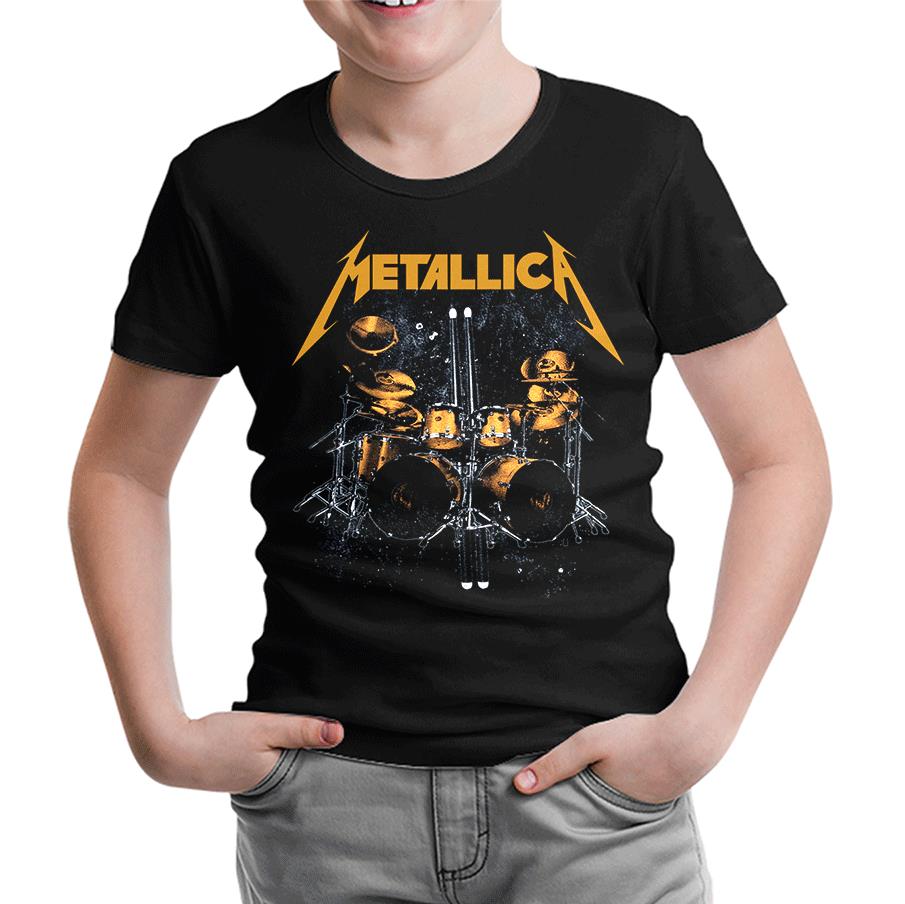Metallica - Sticks Siyah Çocuk Tshirt