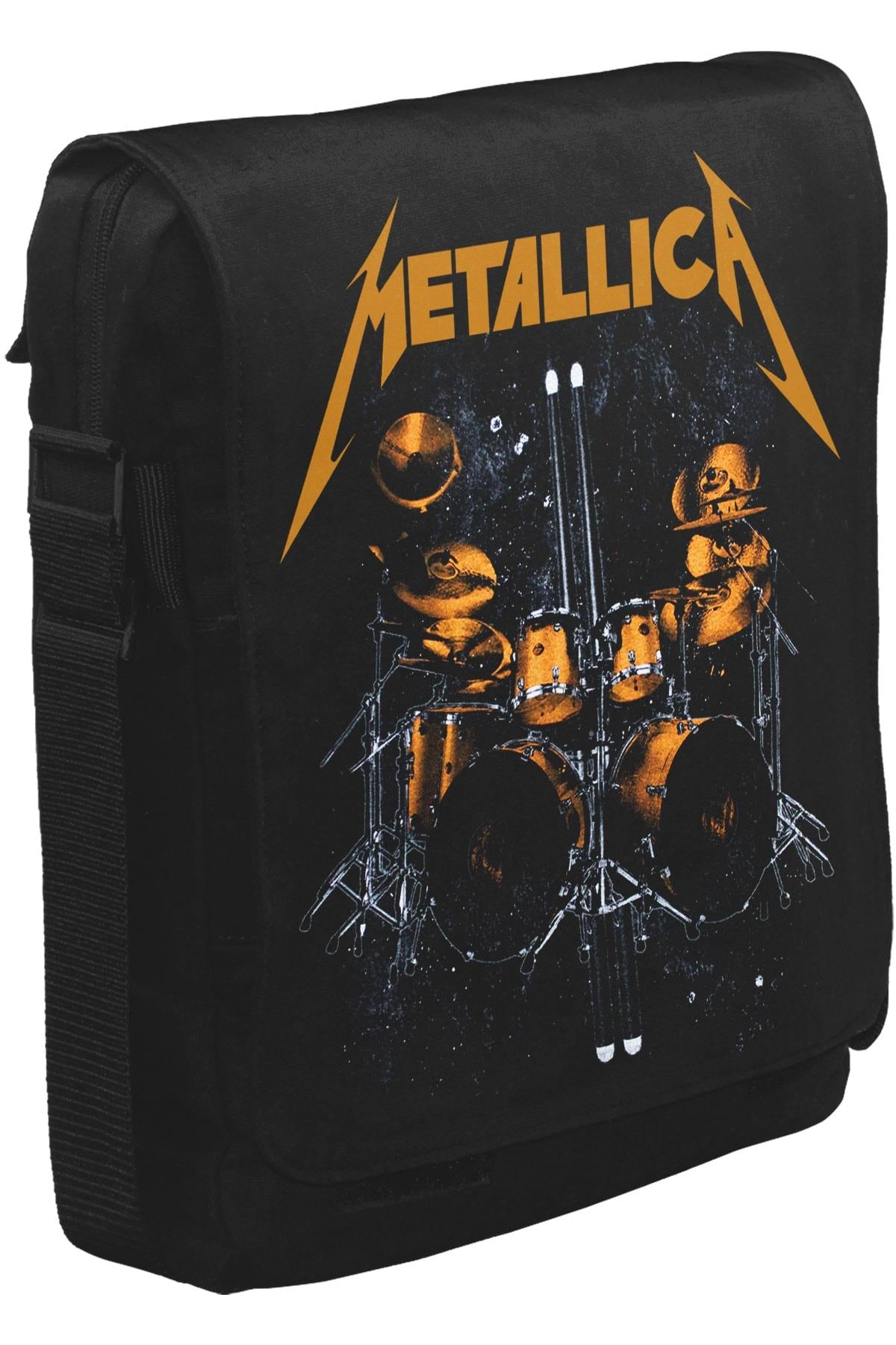 Metallica - Sticks Unisex Siyah Postacı Çanta