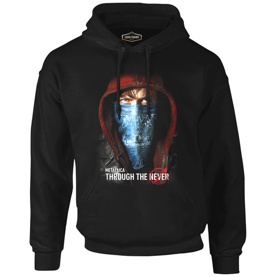 Metallica - Through The Never Black Men's Zipperless Hoodie