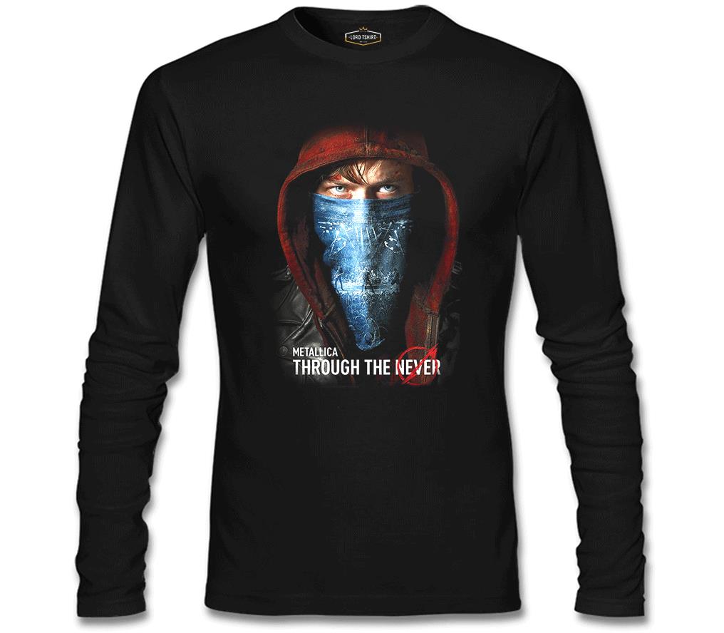 Metallica - Through The Never Siyah Erkek Sweatshirt