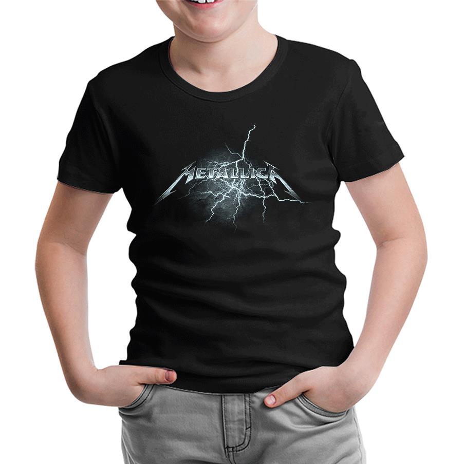 Metallica - Thunder Siyah Çocuk Tshirt