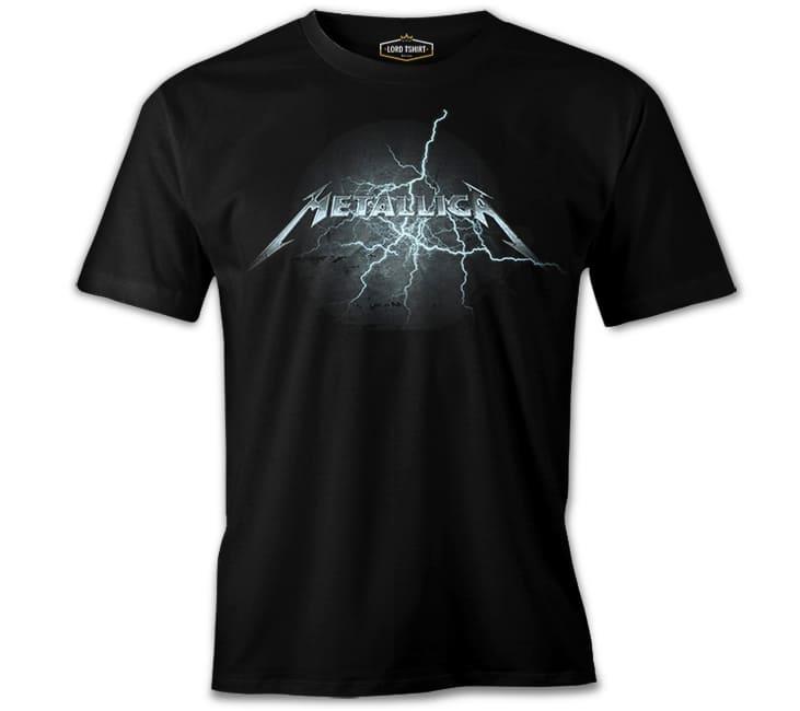 Metallica - Thunder Siyah Erkek Tshirt