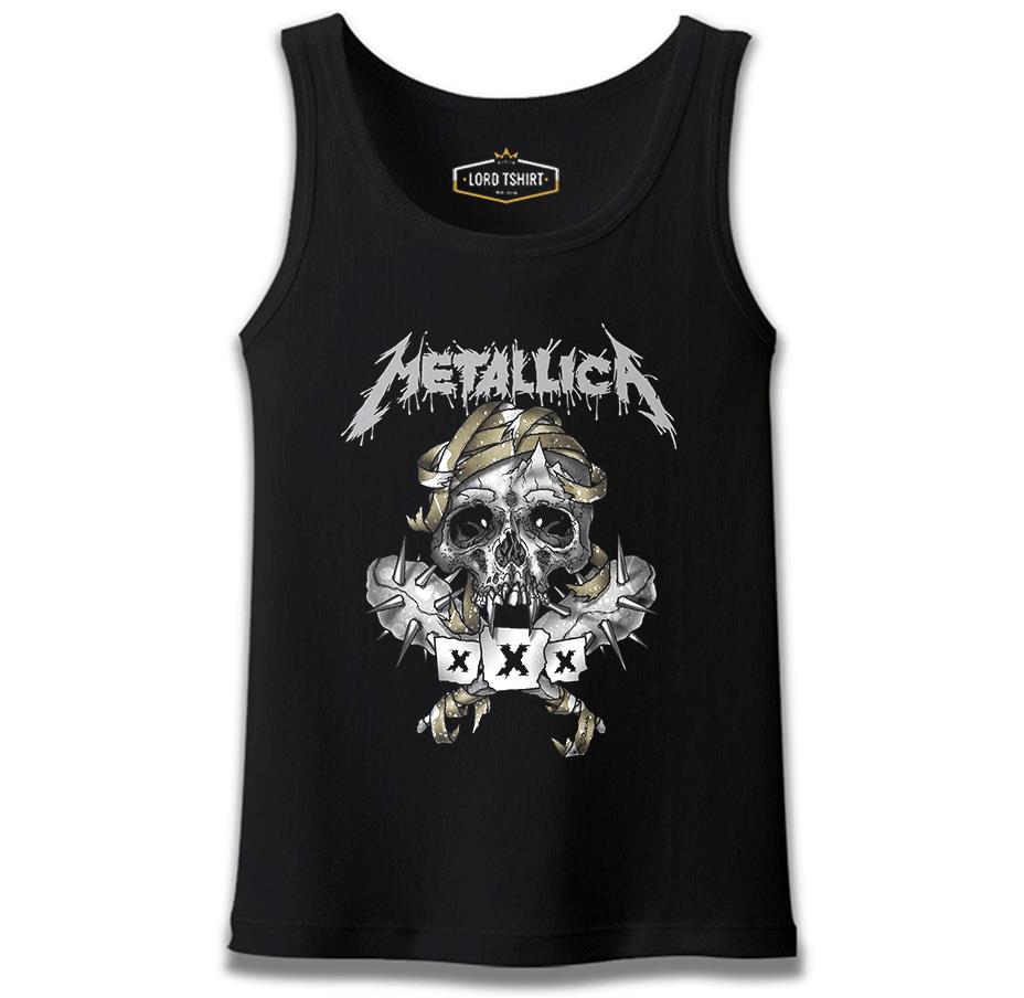 Metallica - X - X Siyah Erkek Atlet