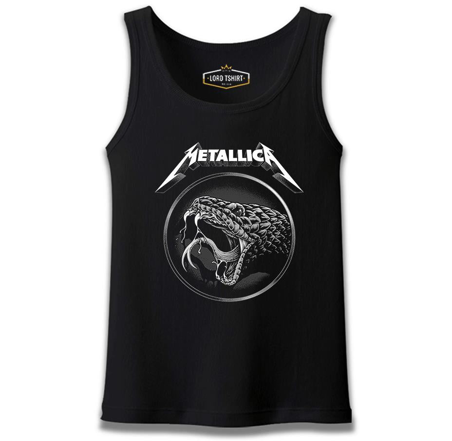 Metallica - Yılan Siyah Erkek Atlet