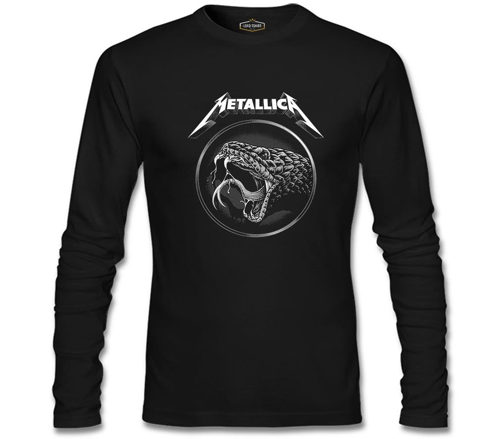 Metallica - Snake Black Men's Sweatshirt