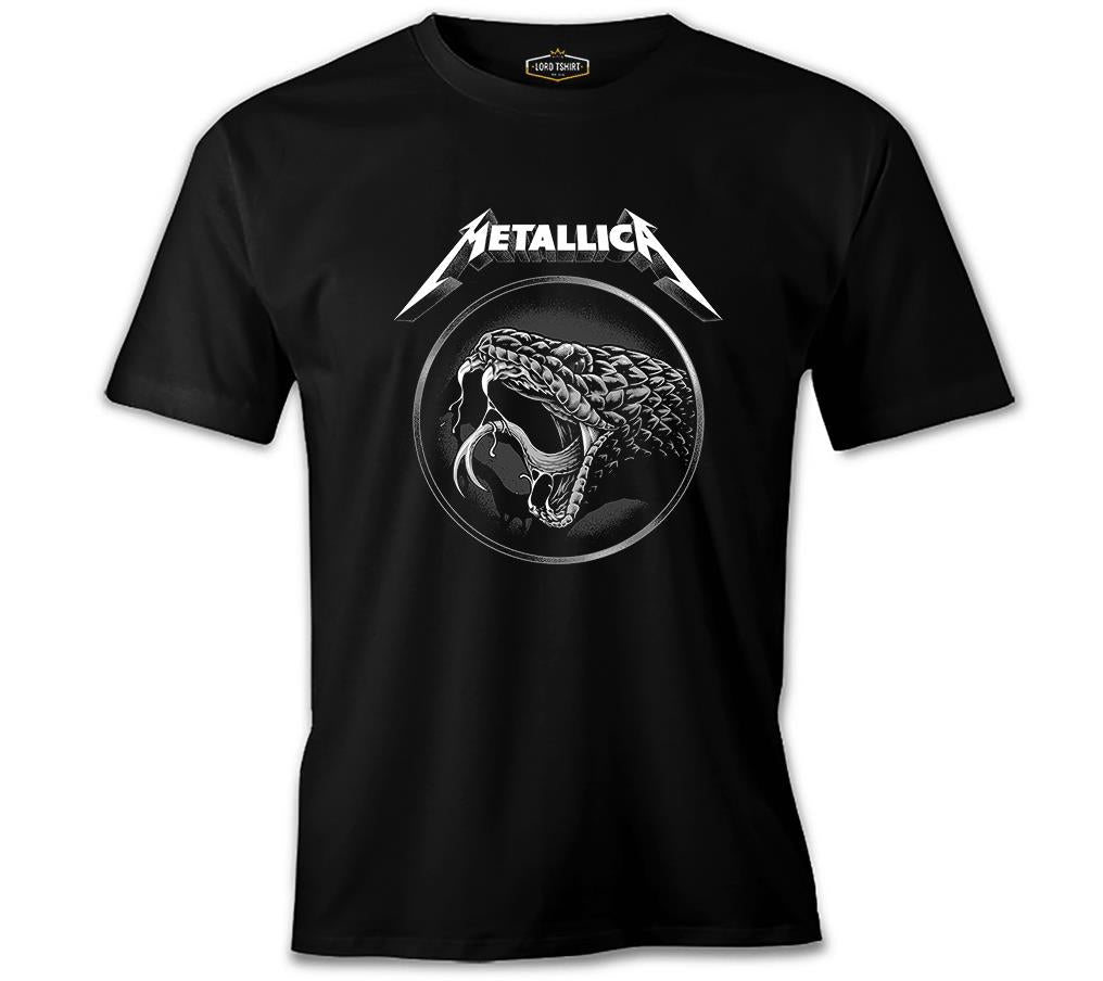 Metallica - Yılan Siyah Erkek Tshirt