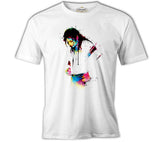 Michael Jackson White Men's Tshirt