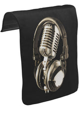 Microphone & Headphone Unisex Siyah Tak-Çıkar Postacı Çanta Kapağı CK-907