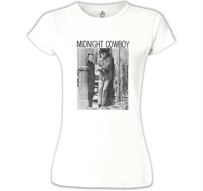 Midnight Cowboy Beyaz Kadın Tshirt