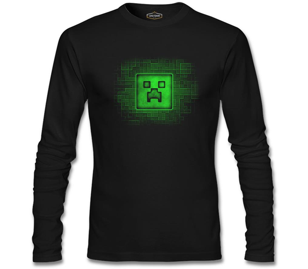 Minecraft 2 Black Men's Sweatshirt